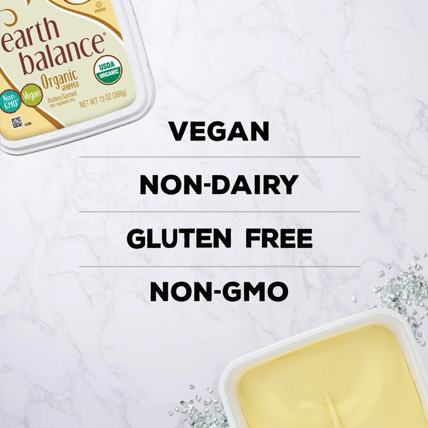 Earth Balance Organic Whipped Buttery Spread, 13 oz - Image 3