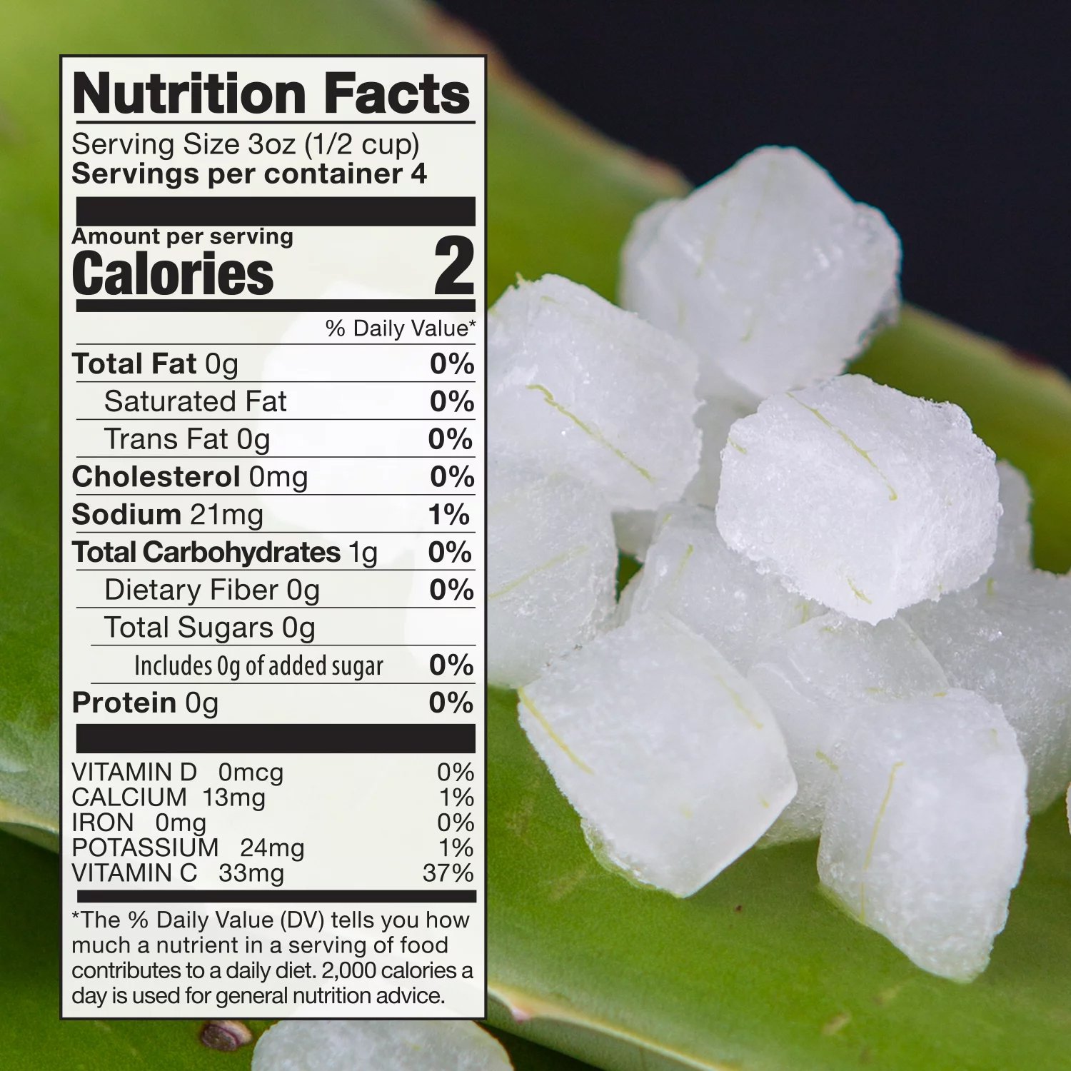 Pitaya Foods Frozen Aloe Bite Sized Pieces for Smoothies, 12oz, 1 Pk - Image 4